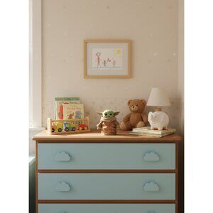 Star Wars Baby Yoda Figurine 5.5" The Mandalorian Collectible Decor Durable Resi